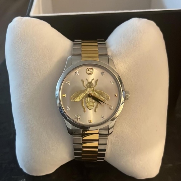 GUCCI: G-timeless watch, 38mm - Picture 1 of 13